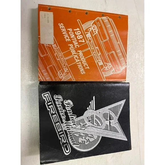 1987 Pontiac Firebird Trans Am Service Repair Shop Workshop Manual Set W Publica